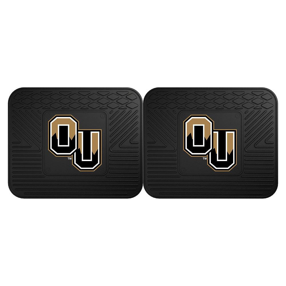 Oakland Golden Grizzlies NCAA Utility Mat (14x17)(2 Pack)