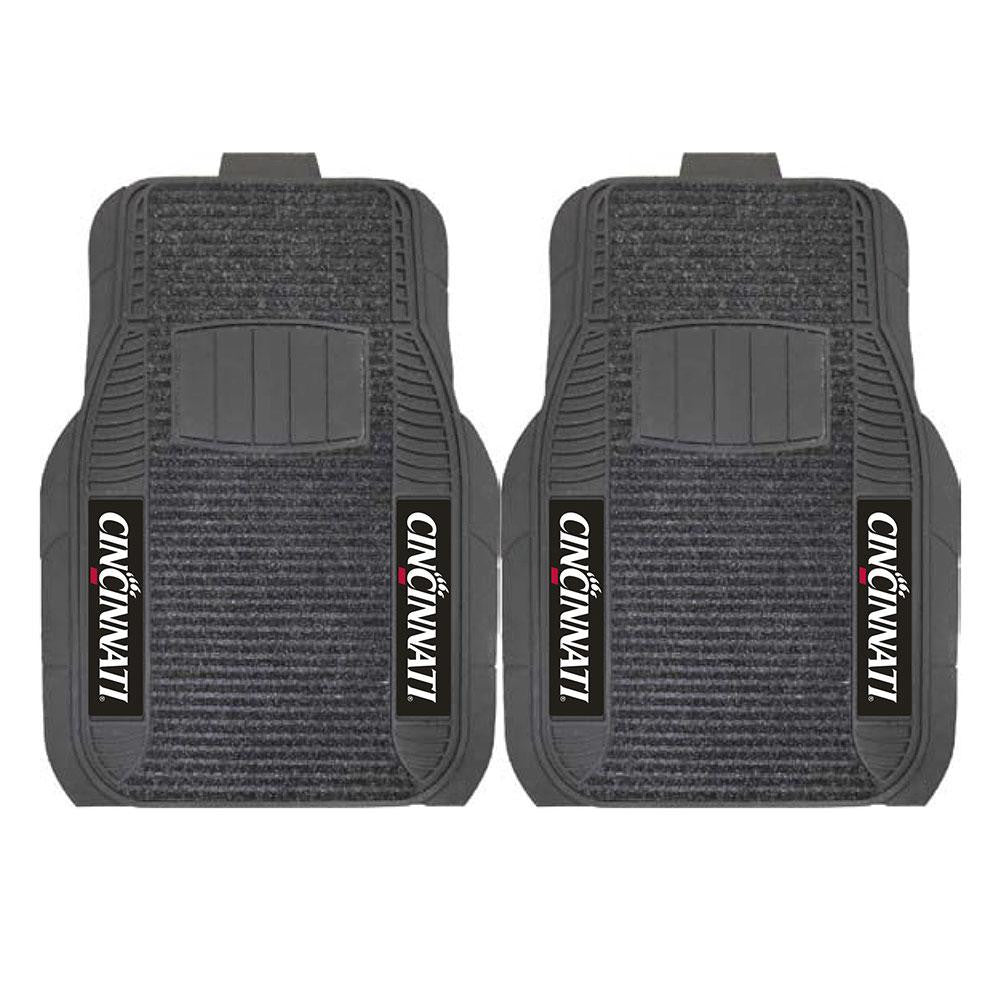 Cincinnati Bearcats NCAA Deluxe 2-Piece Vinyl Car Mats (20x27)