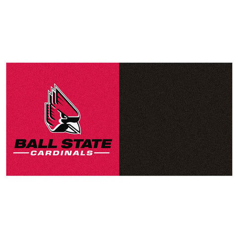 Ball State Cardinals NCAA Team Logo Carpet Tiles