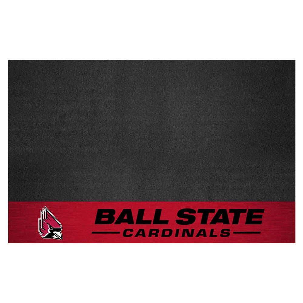 Ball State Cardinals NCAA Vinyl Grill Mat