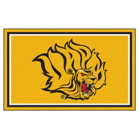 Arkansas Pine Bluff Golden Lions NCAA 4x6 Rug (46x72)