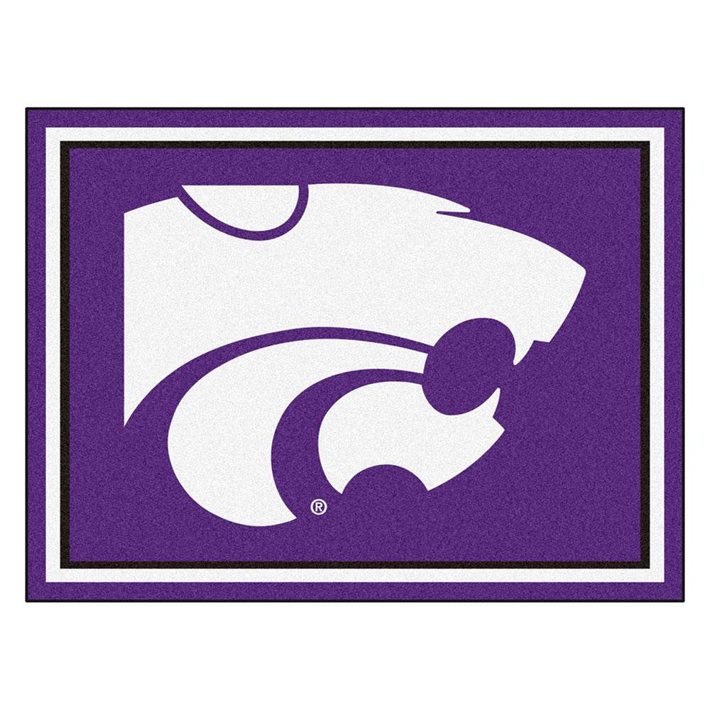 Kansas State Wildcats NCAA 8ft x10ft Area Rug