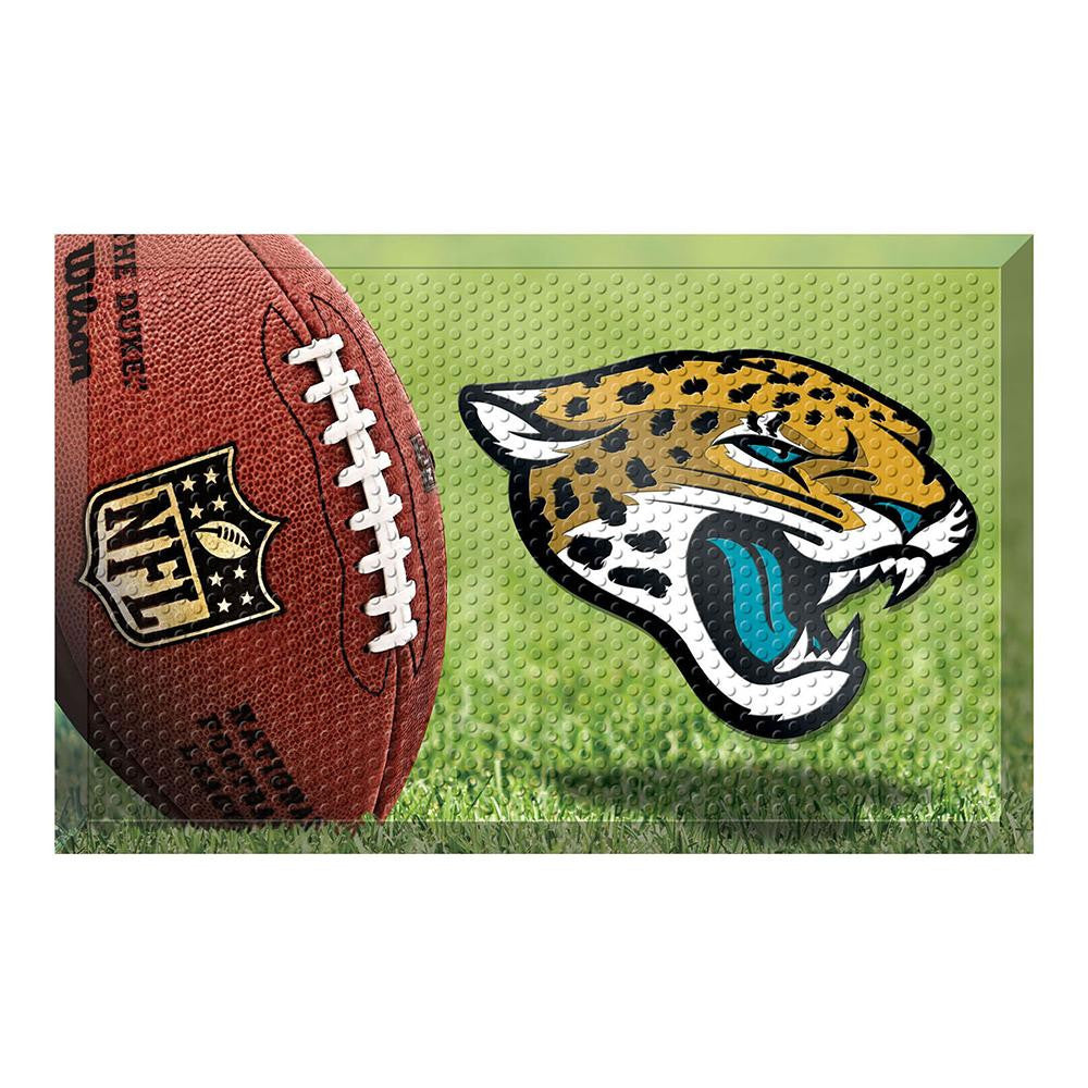 Jacksonville Jaguars NFL Scraper Doormat (19x30)