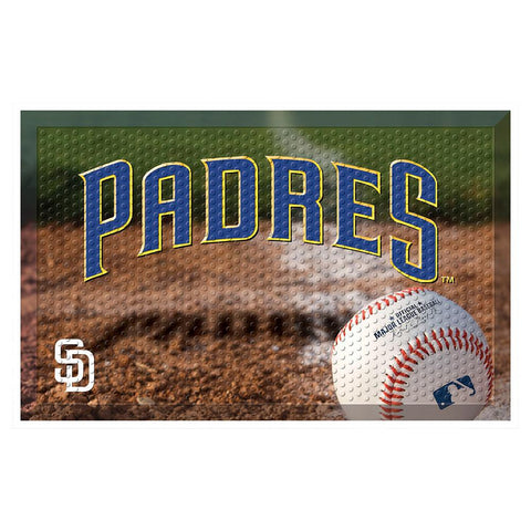 San Diego Padres MLB Scraper Doormat (19x30)