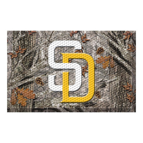 San Diego Padres MLB Scraper Doormat (19x30)