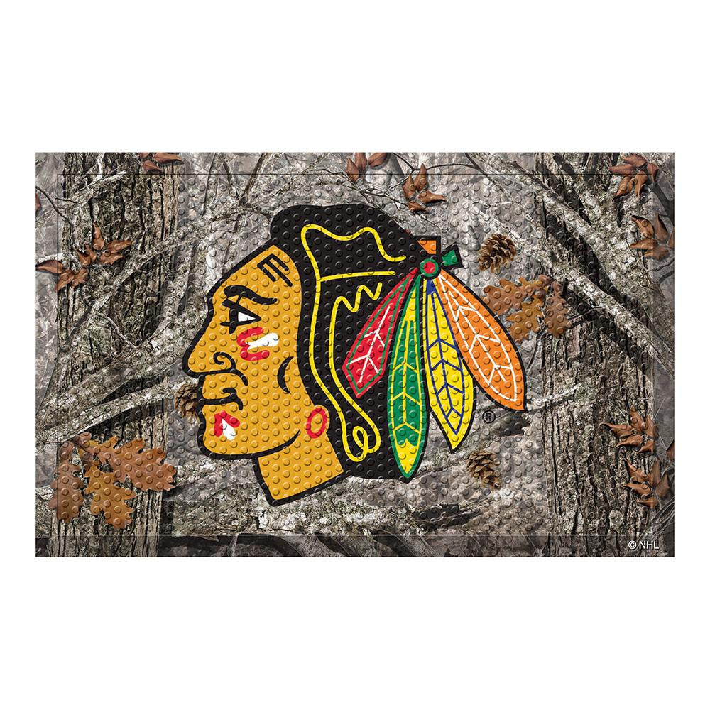 Chicago Blackhawks NHL Scraper Doormat (19x30)