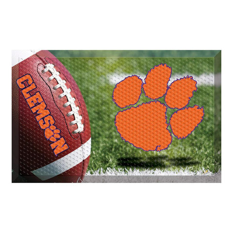 Clemson Tigers NCAA Scraper Doormat (19x30)