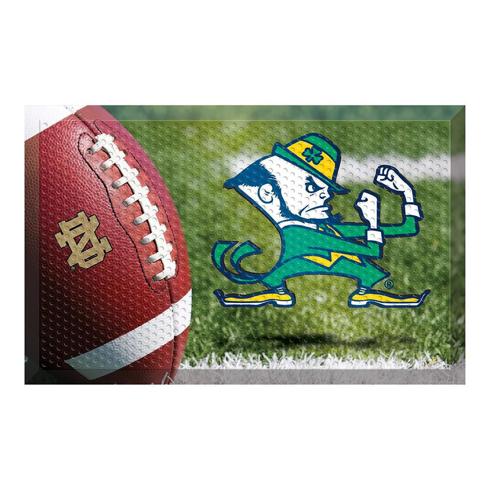 Notre Dame Fighting Irish NCAA Scraper Doormat (19x30)