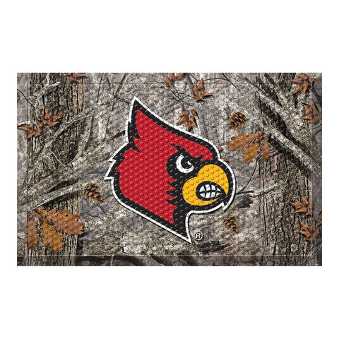 Louisville Cardinals NCAA Scraper Doormat (19x30)