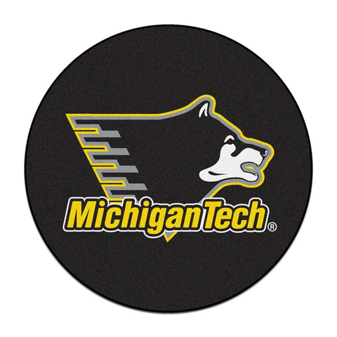 Michigan Tech Huskies NCAA Puck Mat (29 diameter)