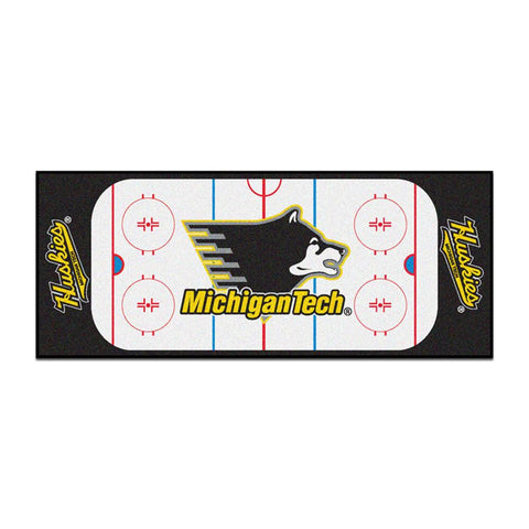 Michigan Tech Huskies NCAA Floor Runner (29.5x72)