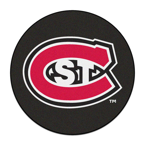 St Cloud State Huskies NCAA Puck Mat (29 diameter)