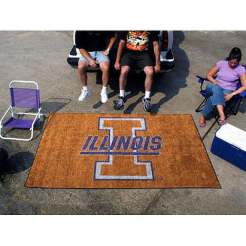 Illinois Fighting Illini NCAA Ulti-Mat Floor Mat (5x8')