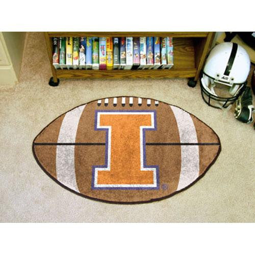 Illinois Fighting Illini NCAA Football Floor Mat (22x35)