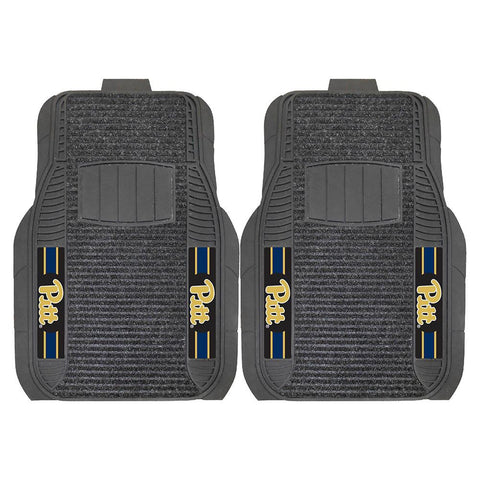 Pittsburgh Panthers NCAA Deluxe 2-Piece Vinyl Car Mats