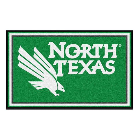 North Texas Mean Green NCAA 4x6 Rug (46x72)