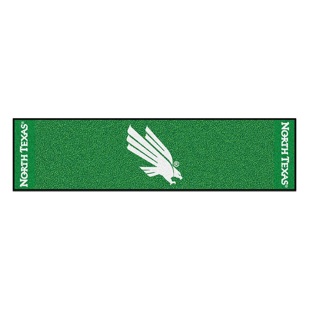 North Texas Mean Green NCAA Putting Green Runner (18x72)