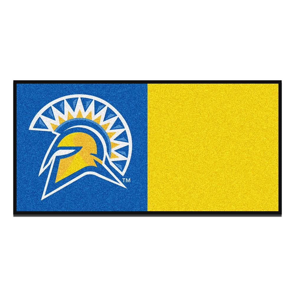 San Jose State Spartans NCAA Carpet Tiles (18x18 tiles)