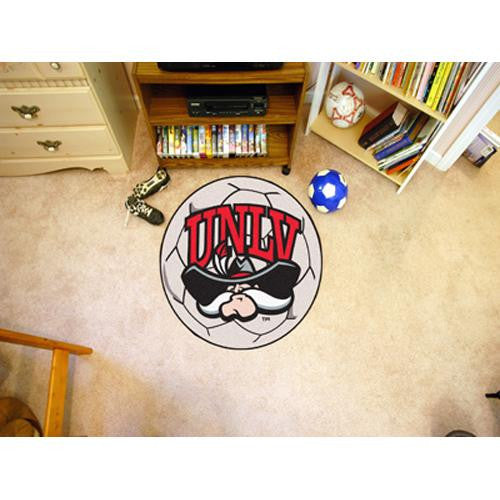 Nevada Las Vegas Runnin Rebels NCAA Soccer Ball Round Floor Mat (29)