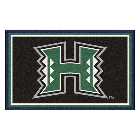 Hawaii Rainbow Warriors NCAA 4x6 Rug (46x72)