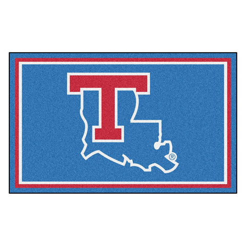 Louisiana Tech Bulldogs NCAA 4x6 Rug (46x72)