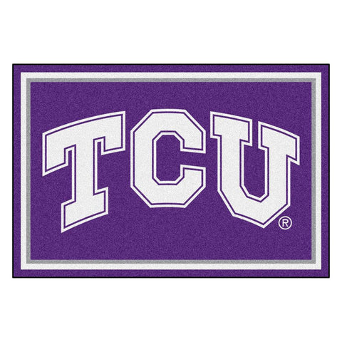 Texas Christian Horned Frogs NCAA Ulti-Mat Floor Mat (5x8')