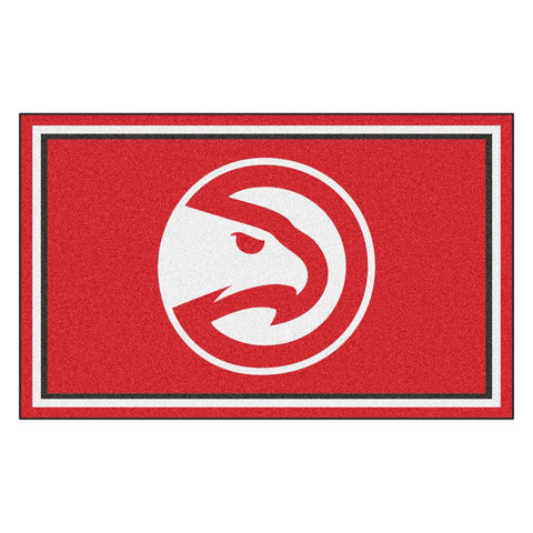 Atlanta Hawks NBA 4x6 Rug (46x72)