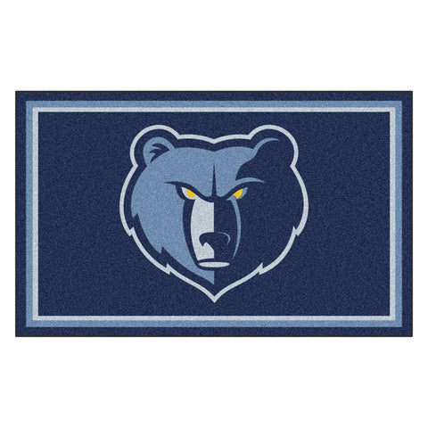 Memphis Grizzlies NBA 4x6 Rug (46x72)