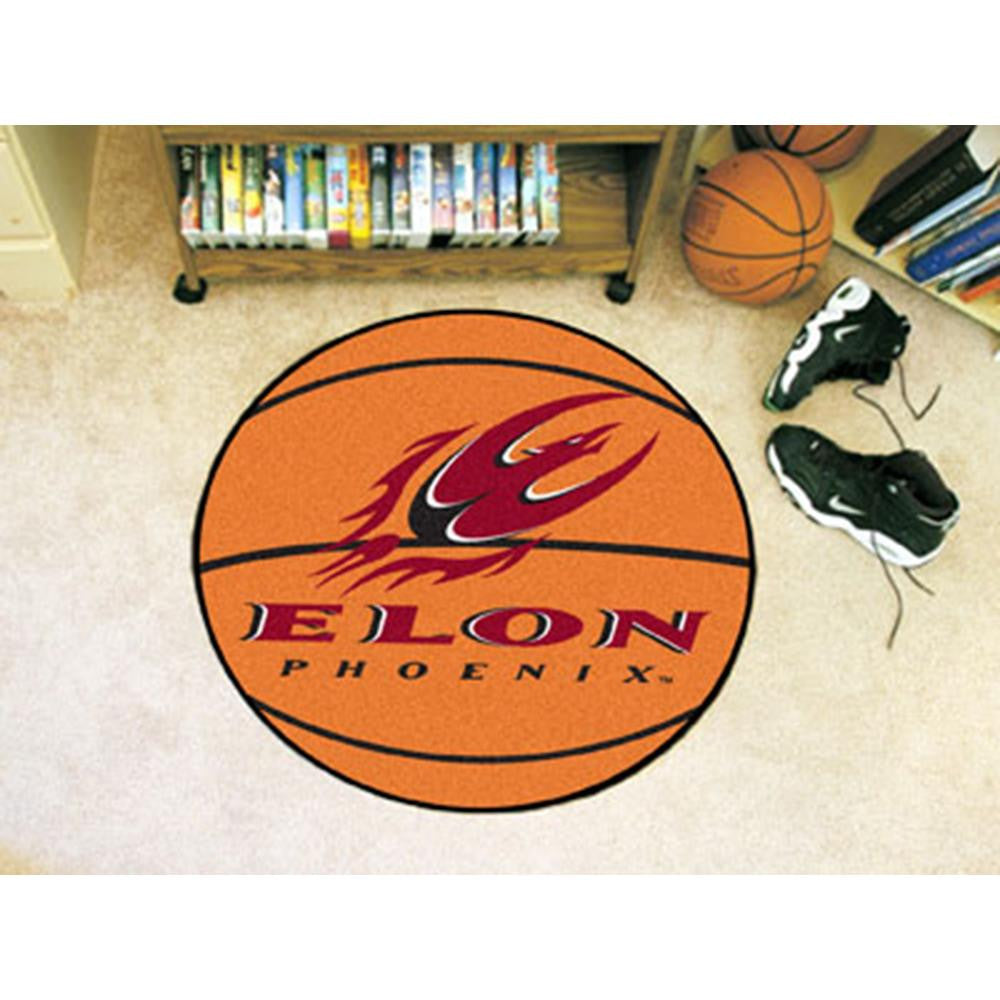 Elon Phoenix NCAA Basketball Round Floor Mat (29)