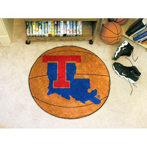 Louisiana Tech Bulldogs NCAA Basketball Round Floor Mat (29)