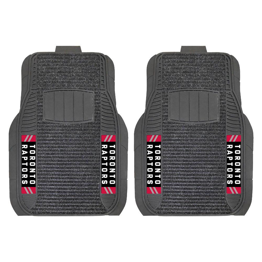 Toronto Raptors NBA Deluxe 2-Piece Vinyl Car Mats