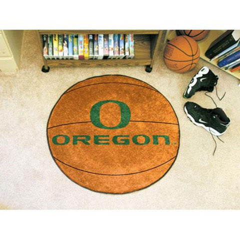 Oregon Ducks NCAA Basketball Round Floor Mat (29)