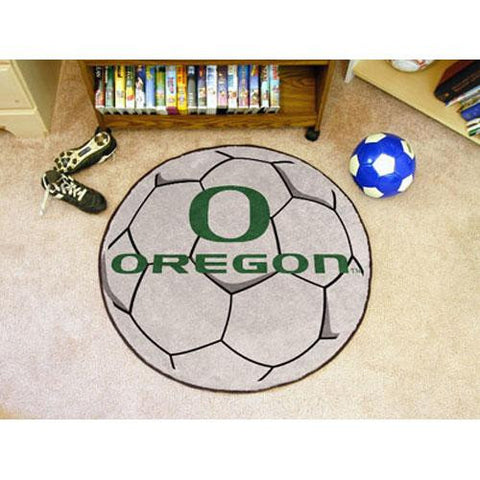 Oregon Ducks NCAA Soccer Ball Round Floor Mat (29)