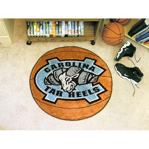 UNC - Chapel Hill NCAA Basketball Round Floor Mat (29) Ram Logo