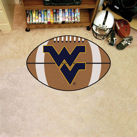 West Virginia Mountaineers NCAA Football Floor Mat (22x35)