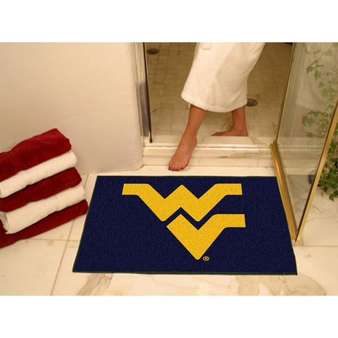 West Virginia Mountaineers NCAA All-Star Floor Mat (34x45)