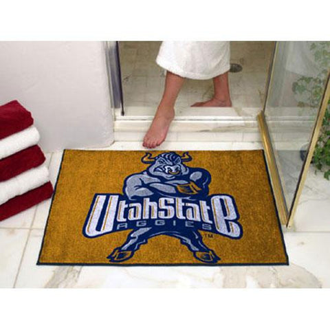 Utah State Aggies NCAA All-Star Floor Mat (34x45)