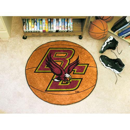 Boston College Golden Eagles NCAA Basketball Round Floor Mat (29)