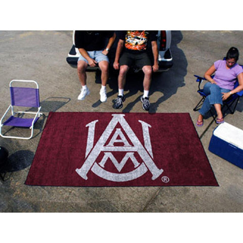 Alabama A&M Bulldogs NCAA Ulti-Mat Floor Mat (5x8')