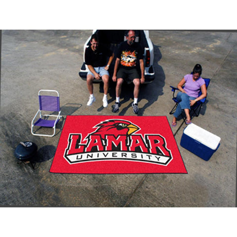 Lamar Cardinals NCAA Ulti-Mat Floor Mat (5x8')