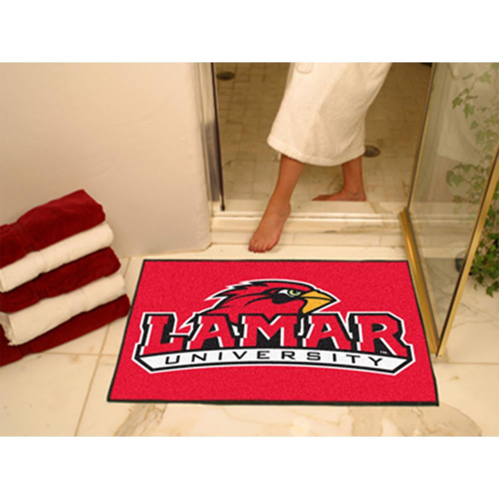 Lamar Cardinals NCAA All-Star Floor Mat (34x45)