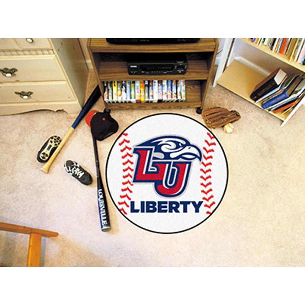 Liberty Flames NCAA Baseball Round Floor Mat (29)