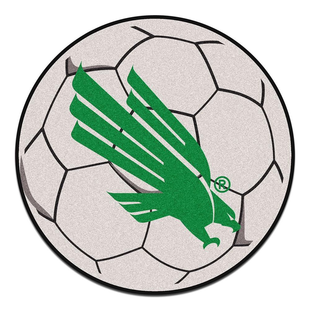 North Texas Mean Green NCAA Soccer Ball Round Floor Mat (29)