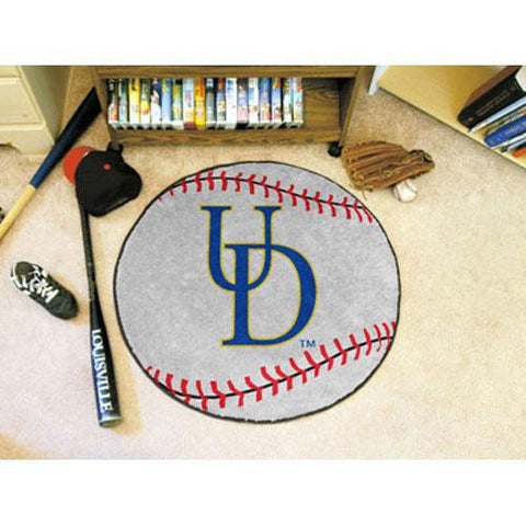 Delaware Fightin Blue Hens NCAA Baseball Round Floor Mat (29)