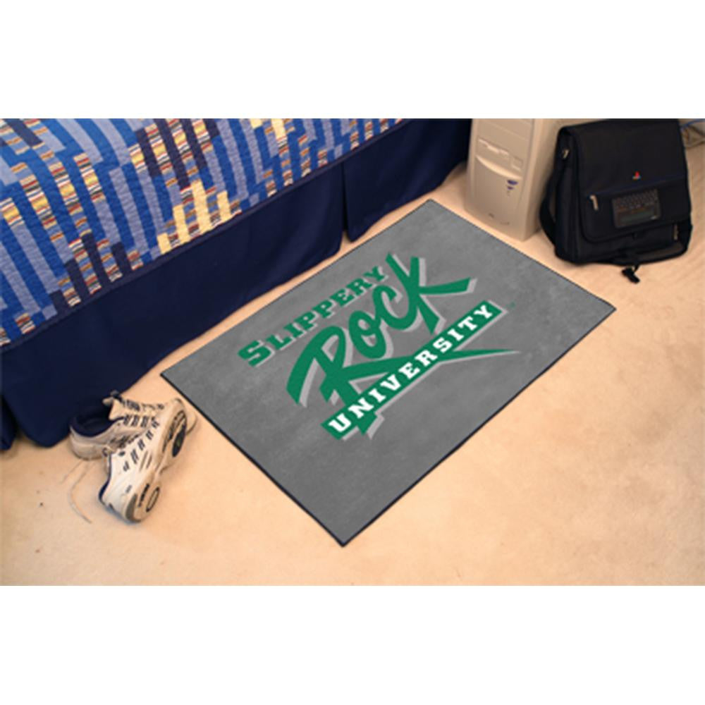 Slippery Rock NCAA Starter Floor Mat (20x30)