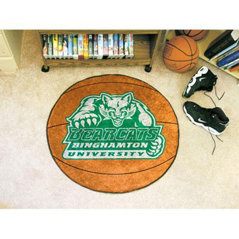 Binghamton Bearcats NCAA Basketball Round Floor Mat (29)