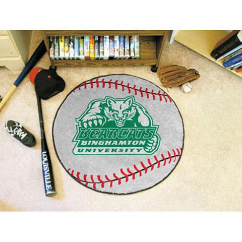 Binghamton Bearcats NCAA Baseball Round Floor Mat (29)