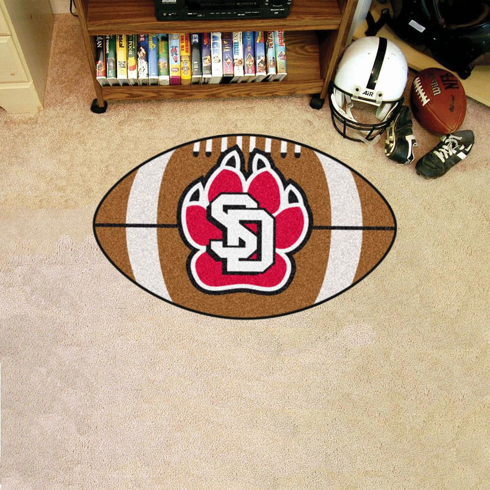 South Dakota Coyotes NCAA Football Floor Mat (22x35)