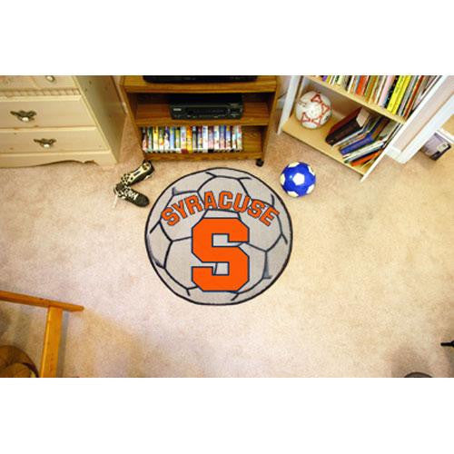 Syracuse Orangemen NCAA Soccer Ball Round Floor Mat (29)