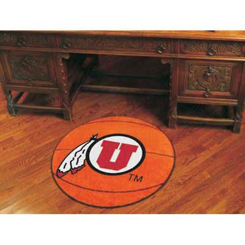 Utah Runnin Utes NCAA Basketball Round Floor Mat (29)